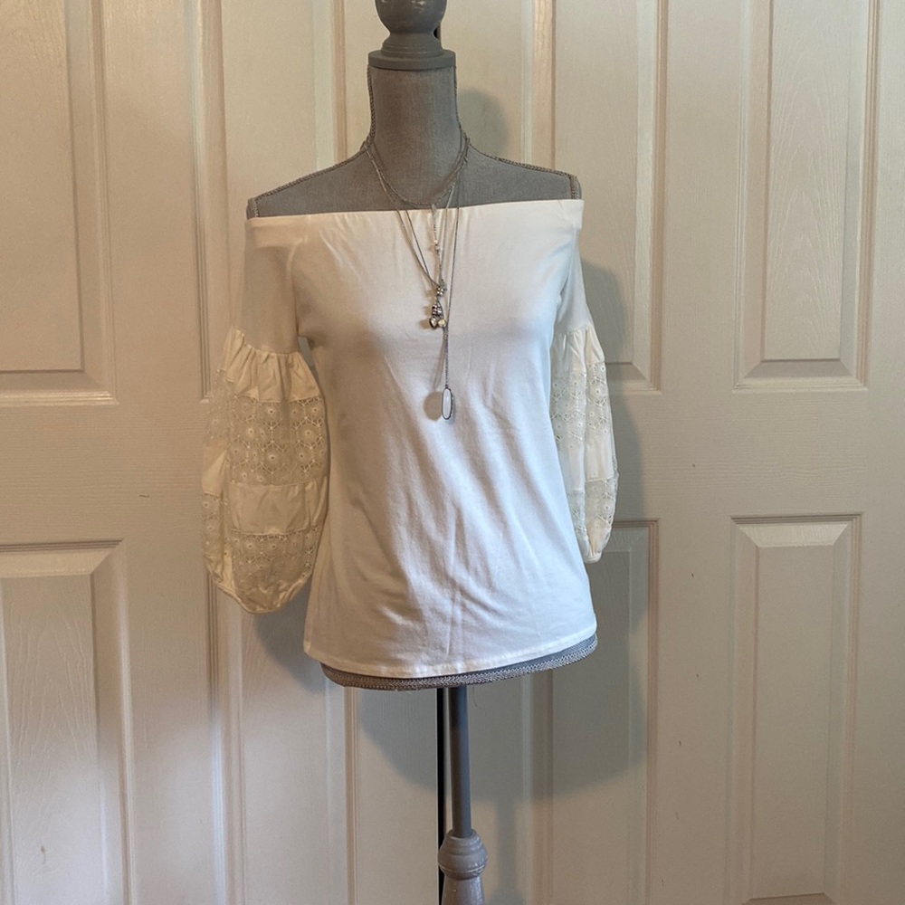 1.State Off Shoulder Top